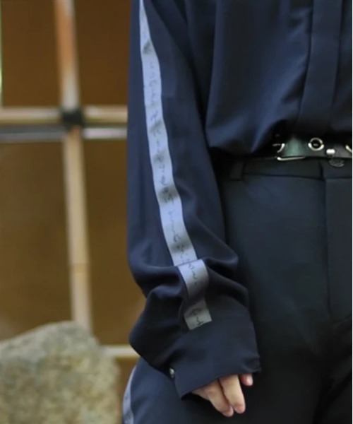 AXES-X(アクシーズエックス)の「百人一首ラインシャツ(シャツ/ブラウス・メンズ・ホワイト/ブラック・LARGE/X-LARGE/MEDIUM)」の14枚目の写真