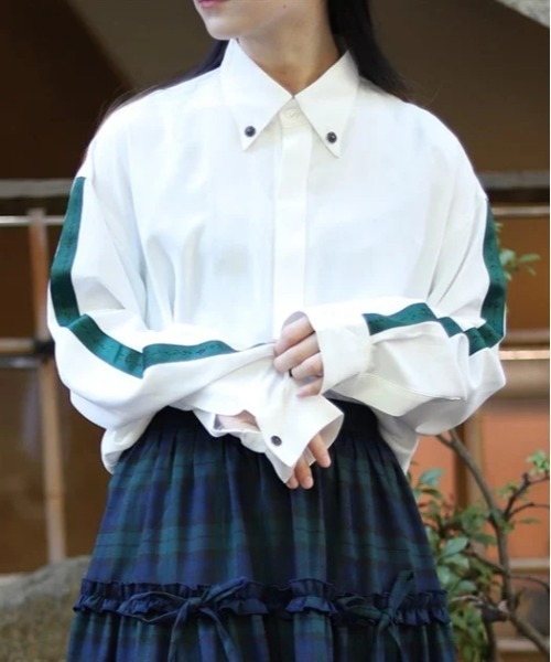 AXES-X(アクシーズエックス)の「百人一首ラインシャツ(シャツ/ブラウス・メンズ・ホワイト/ブラック・LARGE/X-LARGE/MEDIUM)」の19枚目の写真