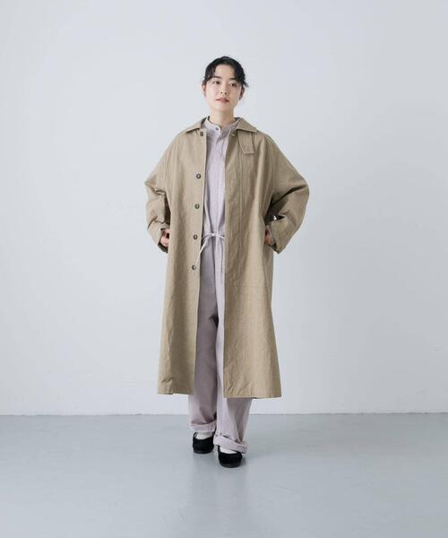 かぐれ　コットンステンカラーコート ユニセックス』コットンステンカラーコート（ステンカラーコート）｜か