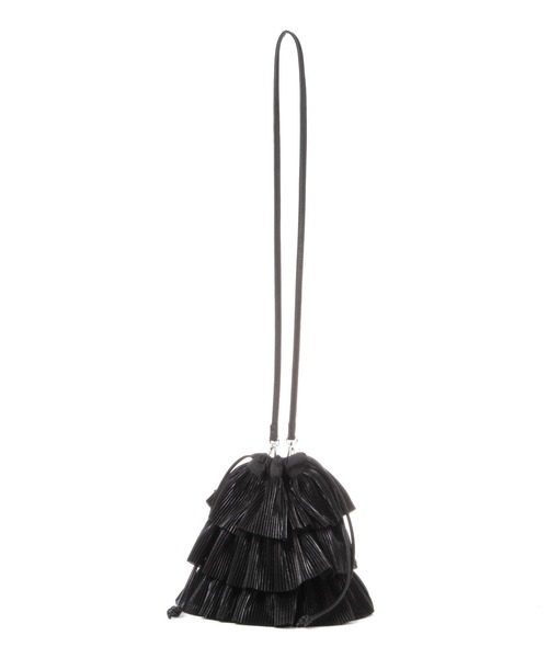 LAKOLE（ラコレ）の「プリーツラッフル2WAYショルダーバッグ / 288796（ショルダーバッグ・レディース・ブラック/ベージュ・FREE）」の16枚目の写真