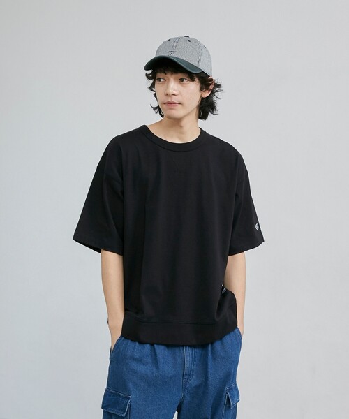 DISCUS（ディスカス）の「DISCUS（ディスカス）別注 USAコットンスウェットTシャツ（WEB限定カラー）（Tシャツ/カットソー・メンズ・オフホワイト/ブラック/ライトグレー/ネイビー/その他1/ベージュ/ダークグレー・M/L/XL/XXL）」の22枚目の写真