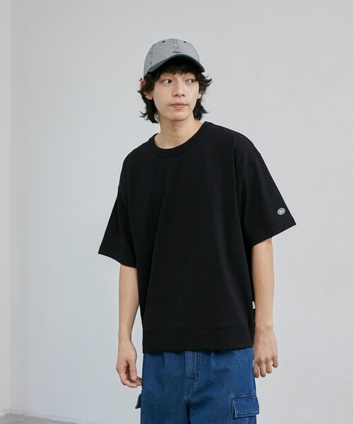 DISCUS（ディスカス）の「DISCUS（ディスカス）別注 USAコットンスウェットTシャツ（WEB限定カラー）（Tシャツ/カットソー・メンズ・オフホワイト/ブラック/ライトグレー/ネイビー/その他1/ベージュ/ダークグレー・M/L/XL/XXL）」の20枚目の写真