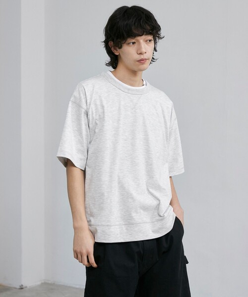 DISCUS（ディスカス）の「DISCUS（ディスカス）別注 USAコットンスウェットTシャツ（WEB限定カラー）（Tシャツ/カットソー・メンズ・オフホワイト/ブラック/ライトグレー/ネイビー/その他1/ベージュ/ダークグレー・M/L/XL/XXL）」の18枚目の写真