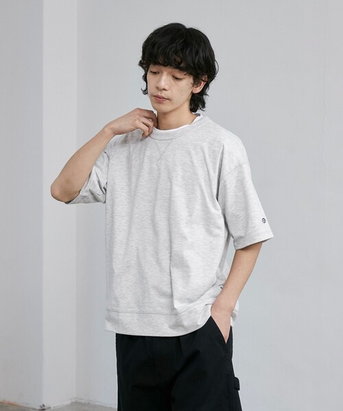 DISCUS（ディスカス）の「DISCUS（ディスカス）別注 USAコットンスウェットTシャツ（WEB限定カラー）（Tシャツ/カットソー・メンズ・オフホワイト/ブラック/ライトグレー/ネイビー/その他1/ベージュ/ダークグレー・M/L/XL/XXL）」の16枚目の写真
