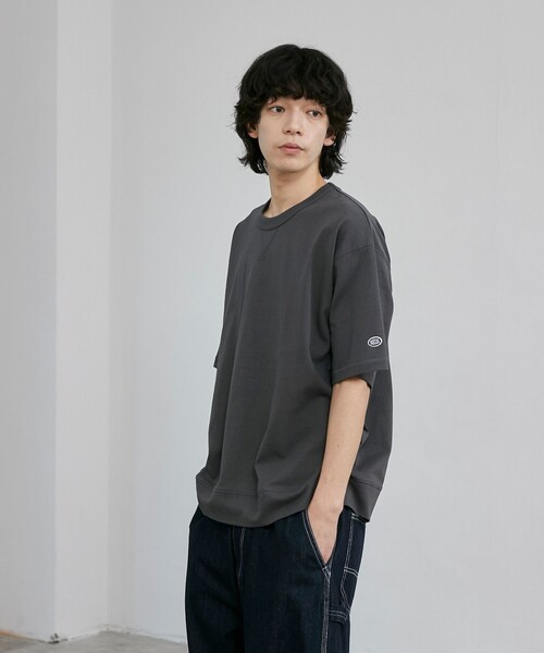 DISCUS（ディスカス）の「DISCUS（ディスカス）別注 USAコットンスウェットTシャツ（WEB限定カラー）（Tシャツ/カットソー・メンズ・オフホワイト/ブラック/ライトグレー/ネイビー/その他1/ベージュ/ダークグレー・M/L/XL/XXL）」の14枚目の写真