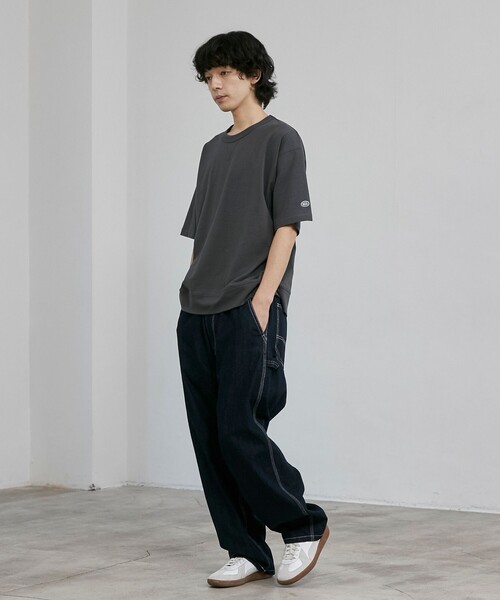 DISCUS（ディスカス）の「DISCUS（ディスカス）別注 USAコットンスウェットTシャツ（WEB限定カラー）（Tシャツ/カットソー・メンズ・オフホワイト/ブラック/ライトグレー/ネイビー/その他1/ベージュ/ダークグレー・M/L/XL/XXL）」の11枚目の写真