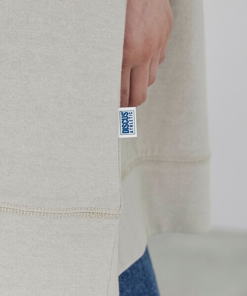 DISCUS（ディスカス）の「DISCUS（ディスカス）別注 USAコットンスウェットTシャツ（WEB限定カラー）（Tシャツ/カットソー・メンズ・オフホワイト/ブラック/ライトグレー/ネイビー/その他1/ベージュ/ダークグレー・M/L/XL/XXL）」の8枚目の写真