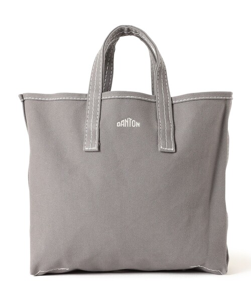 DANTON（ダントン）の「DANTON / COTTON CANVAS TOTE BAG〈VOSGES MOYEN〉（トートバッグ・レディース・レッド/ネイビー/ブラック/ダークオレンジ/レッド系その他4/グレー・ONE SIZE）」の2枚目の写真