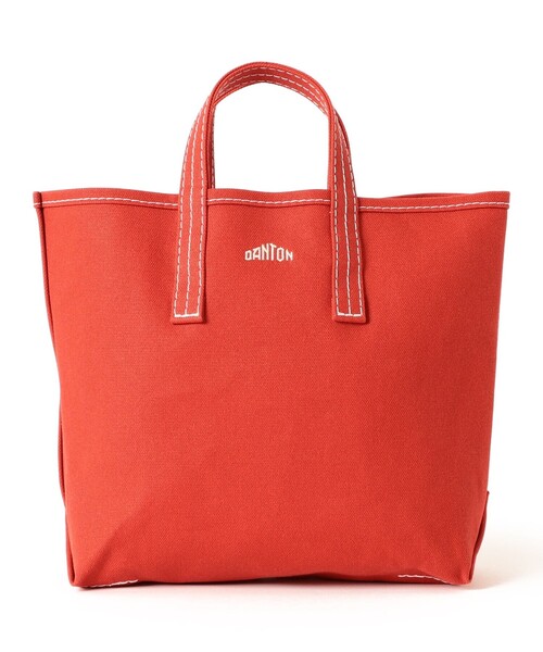 DANTON（ダントン）の「DANTON / COTTON CANVAS TOTE BAG〈VOSGES MOYEN〉（トートバッグ・レディース・レッド/ネイビー/ブラック/ダークオレンジ/レッド系その他4/グレー・ONE SIZE）」の5枚目の写真