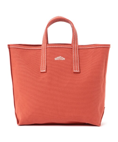 DANTON（ダントン）の「DANTON / COTTON CANVAS TOTE BAG〈VOSGES MOYEN〉（トートバッグ・レディース・レッド/ネイビー/ブラック/ダークオレンジ/レッド系その他4/グレー・ONE SIZE）」の6枚目の写真