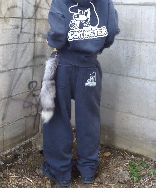 centimeter(センチメーター)の「Ruler gradation sweat pants(スウェットパンツ・メンズ・ピンク/ブラック/ネイビー・LARGE/MEDIUM/X-LARGE)」の12枚目の写真
