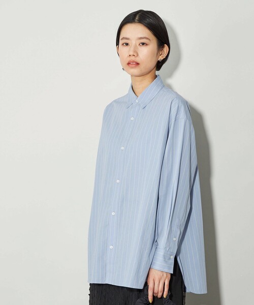 CITEN(シテン)の「<CITEN>エッセンシャルシャツ(シャツ/ブラウス・レディース・ライトブルー/コバルトブルー/その他1/ホワイト・FREE)」の9枚目の写真