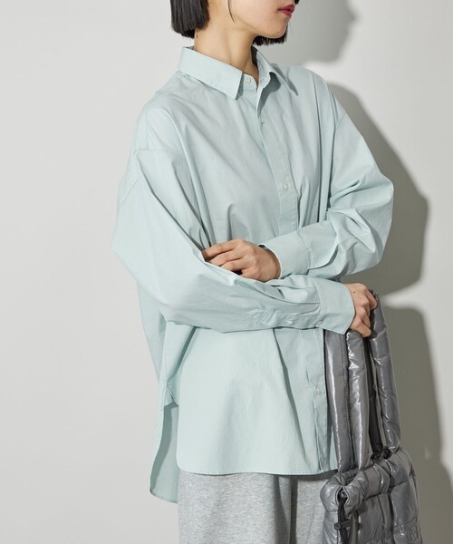 CITEN(シテン)の「<CITEN>エッセンシャルシャツ(シャツ/ブラウス・レディース・ライトブルー/コバルトブルー/その他1/ホワイト・FREE)」の12枚目の写真