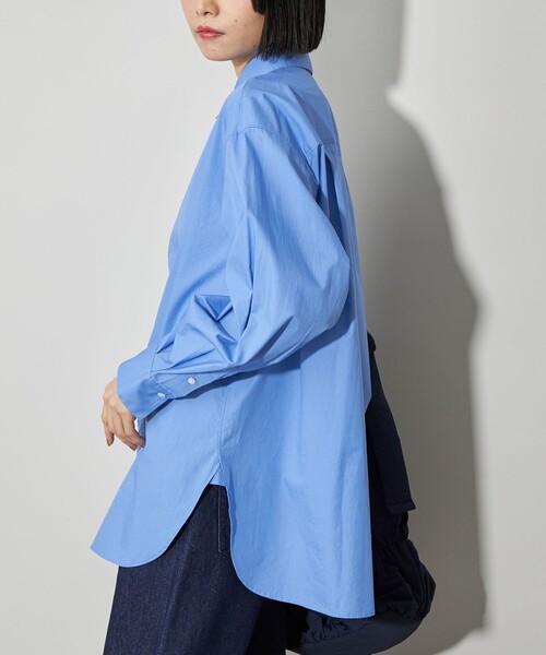 CITEN(シテン)の「<CITEN>エッセンシャルシャツ(シャツ/ブラウス・レディース・ライトブルー/コバルトブルー/その他1/ホワイト・FREE)」の16枚目の写真