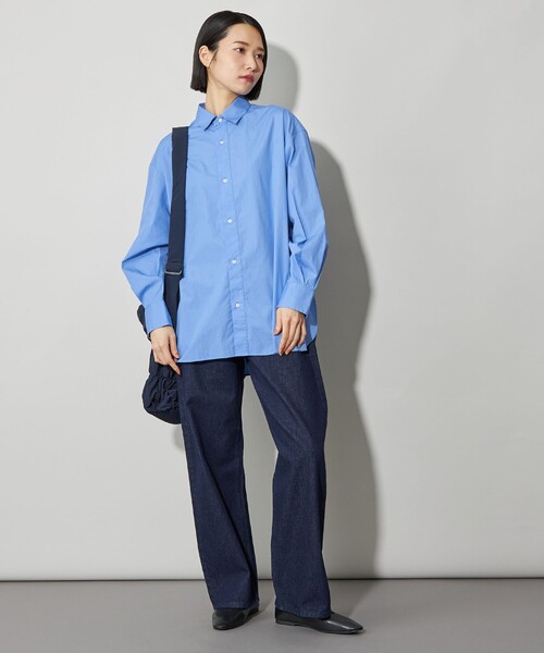 CITEN(シテン)の「<CITEN>エッセンシャルシャツ(シャツ/ブラウス・レディース・ライトブルー/コバルトブルー/その他1/ホワイト・FREE)」の17枚目の写真