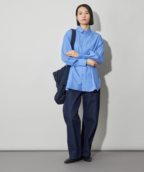 CITEN(シテン)の「<CITEN>エッセンシャルシャツ(シャツ/ブラウス・レディース・ライトブルー/コバルトブルー/その他1/ホワイト・FREE)」の18枚目の写真