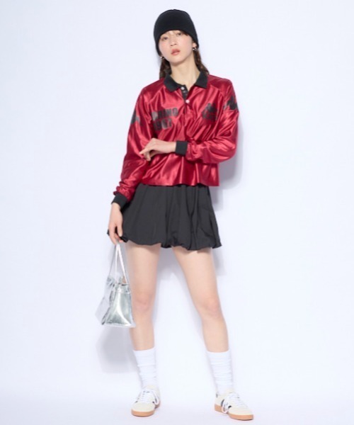 Kappa(カッパ)の「長袖ゲームシャツ(Tシャツ/カットソー・レディース・レッド/ホワイト・MEDIUM/LARGE/X-LARGE)」の4枚目の写真