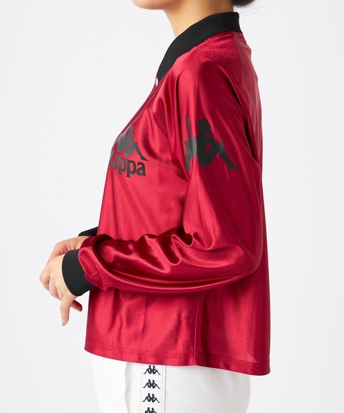 Kappa(カッパ)の「長袖ゲームシャツ(Tシャツ/カットソー・レディース・レッド/ホワイト・MEDIUM/LARGE/X-LARGE)」の19枚目の写真