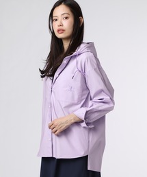 [WOMEN]フーディ シャツ