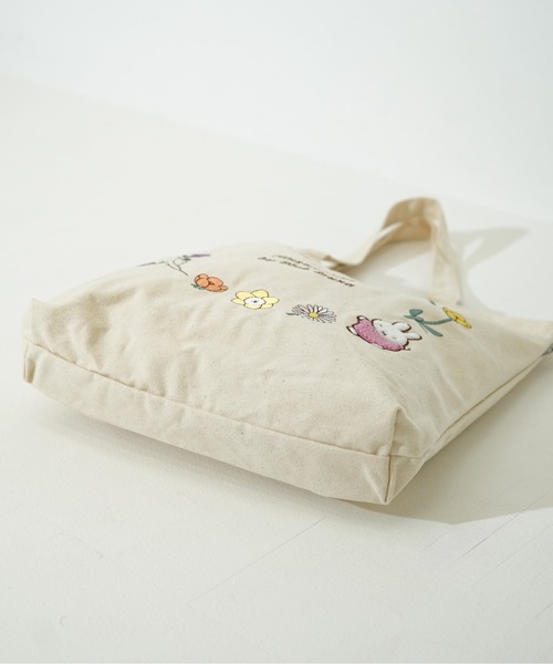 ミッフィー　刺繍トートバッグ ミッフィー miffy 刺繍A4トート さがら刺繍 フェイス トート