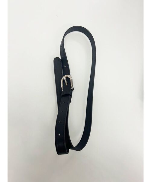 MERCURYDUO（マーキュリーデュオ）の「フェイクレザータイベルト（ベルト・レディース・ブラウン/ブラック・FREE）」の2枚目の写真