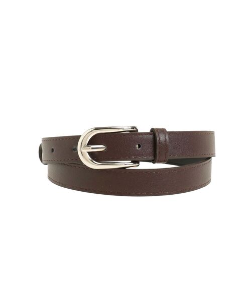MERCURYDUO（マーキュリーデュオ）の「フェイクレザータイベルト（ベルト・レディース・ブラウン/ブラック・FREE）」の5枚目の写真