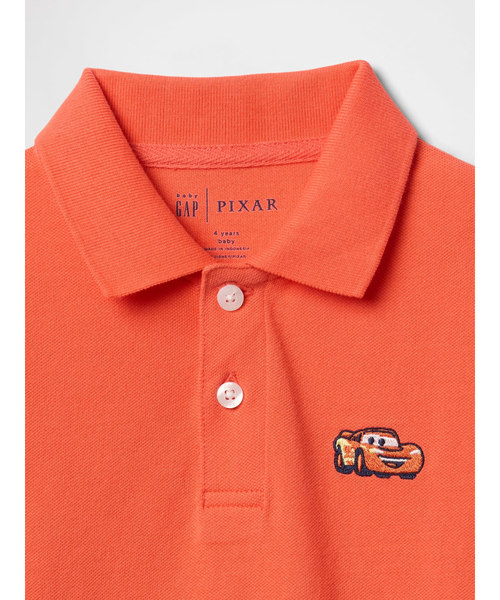 GAP（ギャップ）の「babyGap | ディズニー ピケ ポロシャツ (ベビー)（ポロシャツ・キッズ・オレンジ/イエロー/ブルー/オフホワイト・80ｃｍ/90cm/95cm/100cm/105cm/110cm）」の6枚目の写真