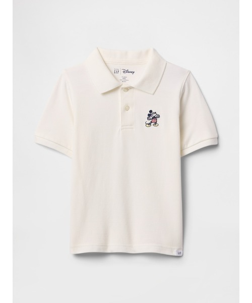 GAP（ギャップ）の「babyGap | ディズニー ピケ ポロシャツ (ベビー)（ポロシャツ・キッズ・オレンジ/イエロー/ブルー/オフホワイト・80ｃｍ/90cm/95cm/100cm/105cm/110cm）」の2枚目の写真