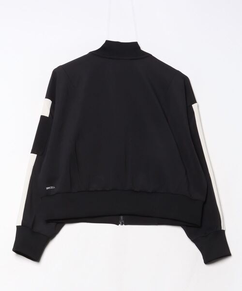 PUMA（プーマ）の「プーマ PUMA TRN EDGE ニットジャケット（ジャージ・レディース・ブラック/オフホワイト/ラベンダー・S/M/L）」の4枚目の写真