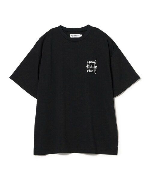 Chaos Fishing Club(カオスフィッシングクラブ)の「EVISEN SKATEBOARDS × Chaos Fishing Club / DRY LOGO TEE(Tシャツ/カットソー・メンズ・ブラック/ホワイト・XL/M/L)」の10枚目の写真