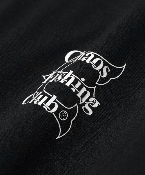 Chaos Fishing Club(カオスフィッシングクラブ)の「EVISEN SKATEBOARDS × Chaos Fishing Club / DRY LOGO TEE(Tシャツ/カットソー・メンズ・ブラック/ホワイト・XL/M/L)」の11枚目の写真