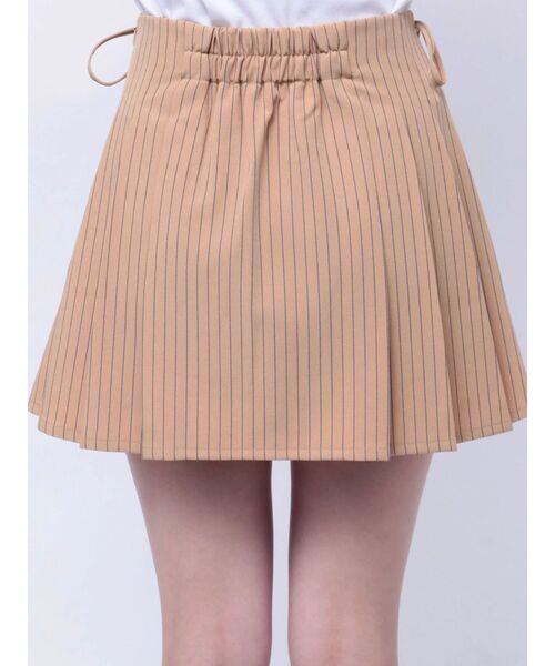 jouetie（ジュエティ）の「【FRUITSZIPPER鎮西寿々歌】リボンプリーツスカート（スカート・レディース・ベージュ・MEDIUM）」の13枚目の写真