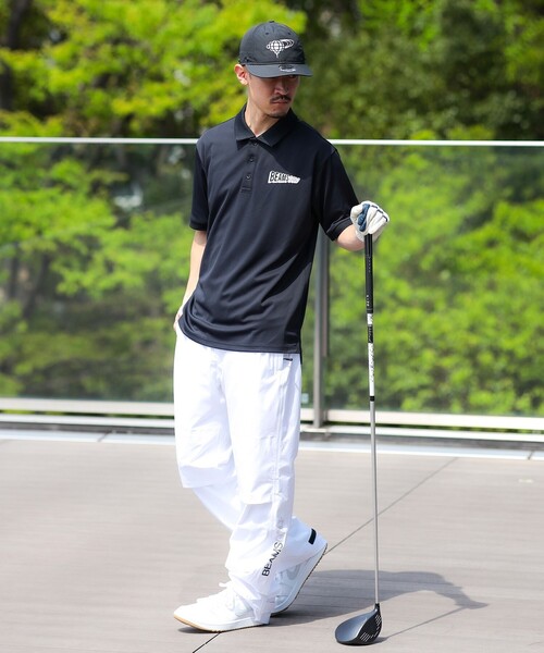 BEAMS GOLF（ビームスゴルフ）の「【吸水速乾/UVカット】〈MEN〉ORANGE