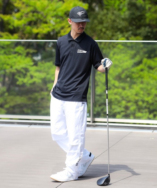 BEAMS GOLF（ビームスゴルフ）の「【吸水速乾/UVカット】〈MEN〉ORANGE