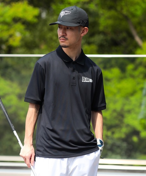 BEAMS GOLF（ビームスゴルフ）の「【吸水速乾/UVカット】〈MEN〉ORANGE