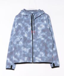 ZIP PAKA/ROIALロイアルリラックスサイジングワンポイントブランドロゴジップアップパーカー