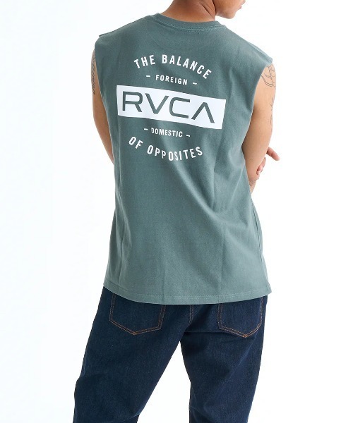 RVCA(ルーカ)の「RVCA メンズ TCS TT タンクトップ 【2025年春夏モデル】/ルーカバックプリントカットオフタンクトップ(タンクトップ・メンズ・ブラック/ブラック系その他/ホワイト/グリーン系その他/ベージュ・SMALL/MEDIUM/LARGE/X-LARGE)」の5枚目の写真