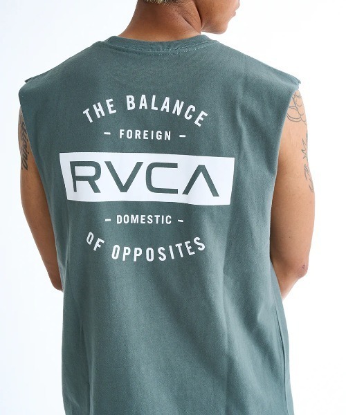 RVCA(ルーカ)の「RVCA メンズ TCS TT タンクトップ 【2025年春夏モデル】/ルーカバックプリントカットオフタンクトップ(タンクトップ・メンズ・ブラック/ブラック系その他/ホワイト/グリーン系その他/ベージュ・SMALL/MEDIUM/LARGE/X-LARGE)」の13枚目の写真