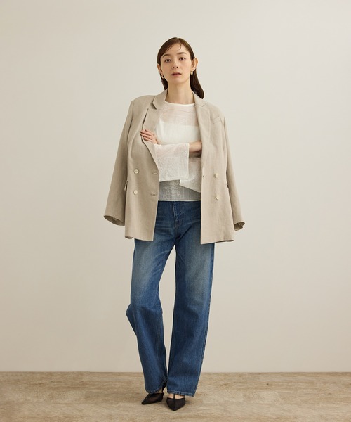 ROPE'(ロペ)の「コットンエンブロイダリーレース刺繍ブラウス(シャツ/ブラウス・レディース・ホワイト・FREE)」の12枚目の写真