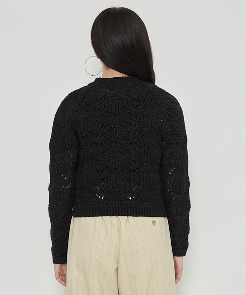 PHOTOCOPIEU/フォトコピュー】CROCHET SWEATER/ニット/セーター