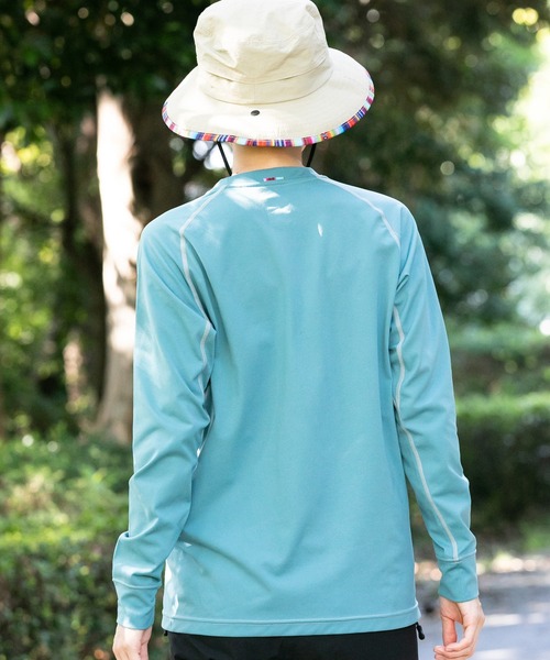 phenix outdoor(フェニックスアウトドア)の「phenix OUTDOOR(フェニックスアウトドア) レディース クルーネック インナー長袖Tシャツ ロングTシャツ (吸水速乾 / 通気性)(Tシャツ/カットソー・レディース・ピンク/ブルーグリーン/マジェンタ・XL/L/M/S)」の15枚目の写真