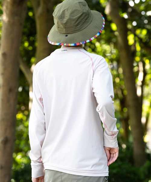 phenix outdoor(フェニックスアウトドア)の「phenix OUTDOOR(フェニックスアウトドア) レディース クルーネック インナー長袖Tシャツ ロングTシャツ (吸水速乾 / 通気性)(Tシャツ/カットソー・レディース・ピンク/ブルーグリーン/マジェンタ・XL/L/M/S)」の11枚目の写真