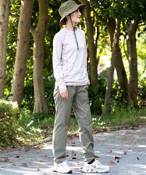 phenix outdoor(フェニックスアウトドア)の「phenix OUTDOOR(フェニックスアウトドア) レディース クルーネック インナー長袖Tシャツ ロングTシャツ (吸水速乾 / 通気性)(Tシャツ/カットソー・レディース・ピンク/ブルーグリーン/マジェンタ・XL/L/M/S)」の5枚目の写真