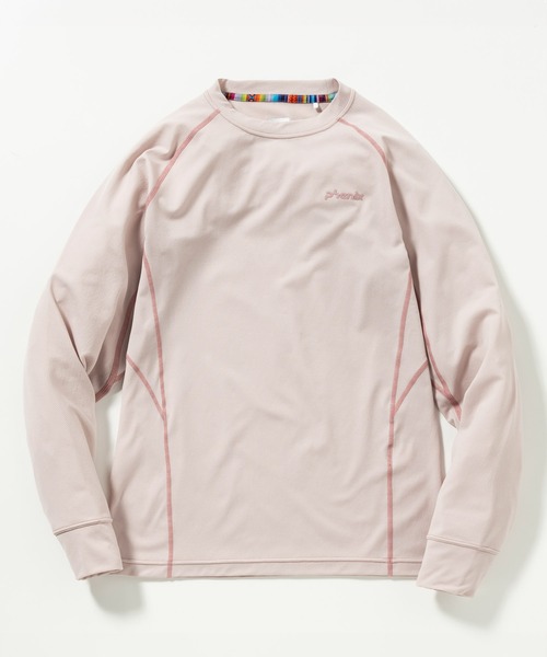 phenix outdoor(フェニックスアウトドア)の「phenix OUTDOOR(フェニックスアウトドア) レディース クルーネック インナー長袖Tシャツ ロングTシャツ (吸水速乾 / 通気性)(Tシャツ/カットソー・レディース・ピンク/ブルーグリーン/マジェンタ・XL/L/M/S)」の21枚目の写真