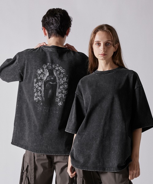 セール】【CLEL】High Vintage Design Short Sleeve Print T-shirt