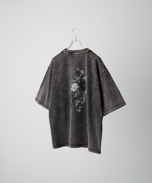 CLEL(クレイル)の「【CLEL】High Vintage Design Short Sleeve Print T-shirt/ハイヴィンテージデザイン半袖プリントTシャツ(Tシャツ/カットソー・メンズ・ブラック系1/ブラック系2/グレー系1/グレー系2/ホワイト系1/グレー系3/ホワイト系2・S/M/L/XS)」の12枚目の写真