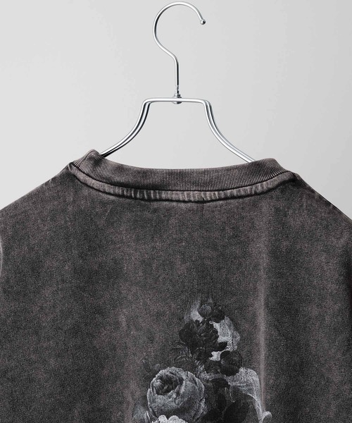CLEL(クレイル)の「【CLEL】High Vintage Design Short Sleeve Print T-shirt/ハイヴィンテージデザイン半袖プリントTシャツ(Tシャツ/カットソー・メンズ・ブラック系1/ブラック系2/グレー系1/グレー系2/ホワイト系1/グレー系3/ホワイト系2・S/M/L/XS)」の14枚目の写真
