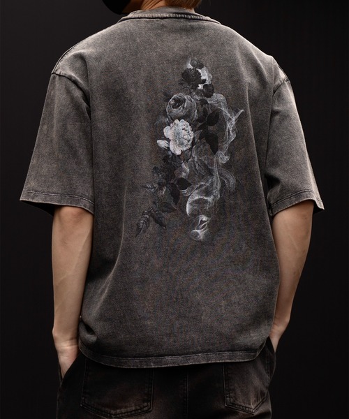 CLEL(クレイル)の「【CLEL】High Vintage Design Short Sleeve Print T-shirt/ハイヴィンテージデザイン半袖プリントTシャツ(Tシャツ/カットソー・メンズ・ブラック系1/ブラック系2/グレー系1/グレー系2/ホワイト系1/グレー系3/ホワイト系2・S/M/L/XS)」の22枚目の写真