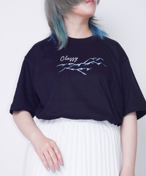 Bling Leads(ブリングリーズ)の「Z)【BLINGLEADS】 424418 和柄シリーズ PRINT SS T 鶴(Tシャツ/カットソー・メンズ・ホワイト/ブラック・LARGE/MEDIUM)」の7枚目の写真