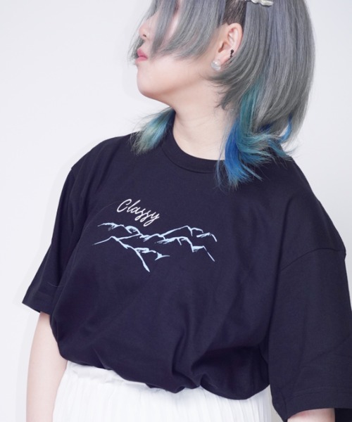 Bling Leads(ブリングリーズ)の「Z)【BLINGLEADS】 424418 和柄シリーズ PRINT SS T 鶴(Tシャツ/カットソー・メンズ・ホワイト/ブラック・LARGE/MEDIUM)」の10枚目の写真